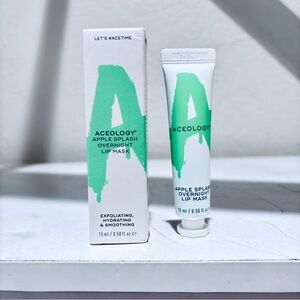 🍏 Aceology Apple Splash Overnight Lip Mask — 15 ml / 0.5 fl oz
